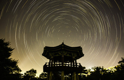 일산 호수공원 별궤적